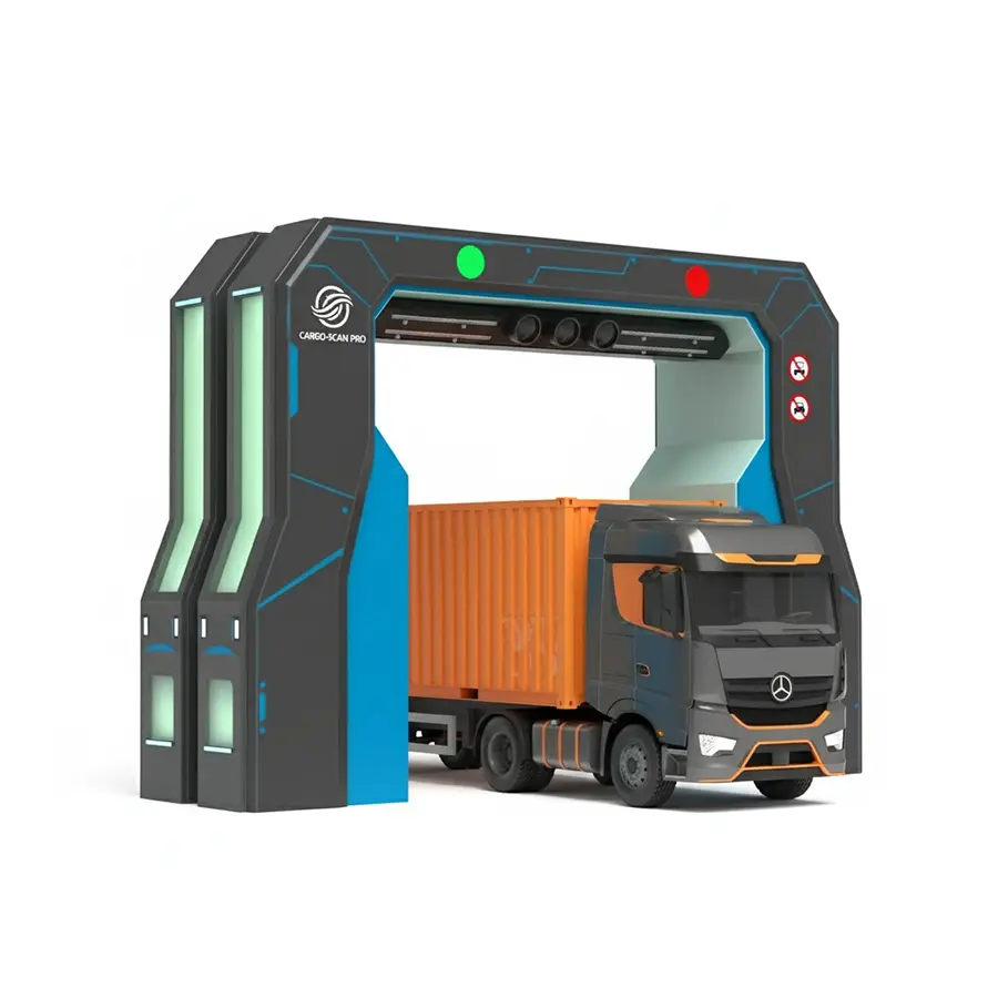 سیستم بازرسی ایکس‌ری خودرویی BVE‑6000P برای کنترل محموله و خودرو