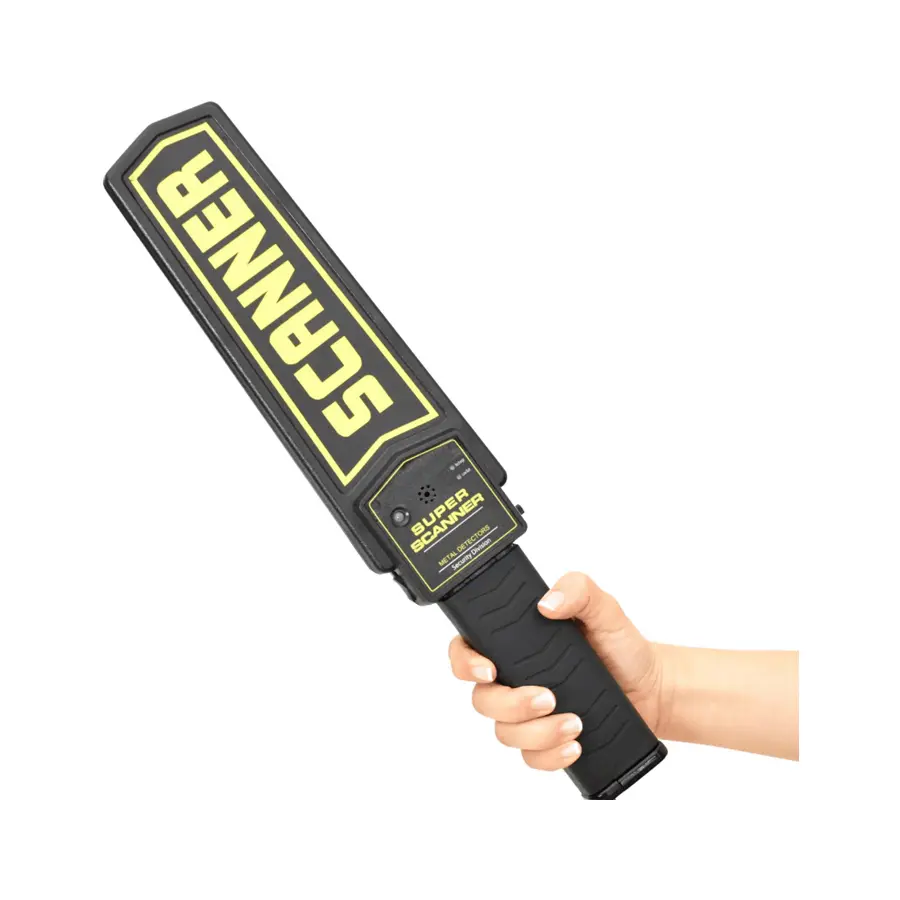 d200-handheld-body-inspection-metal-detector راکت بازرسی بدنی D200 برای تشخیص فلزات ریز و کنترل تردد